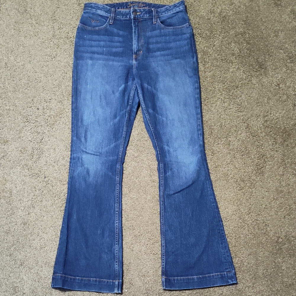 Kimes Ranch Blue Flare Women's Jeans